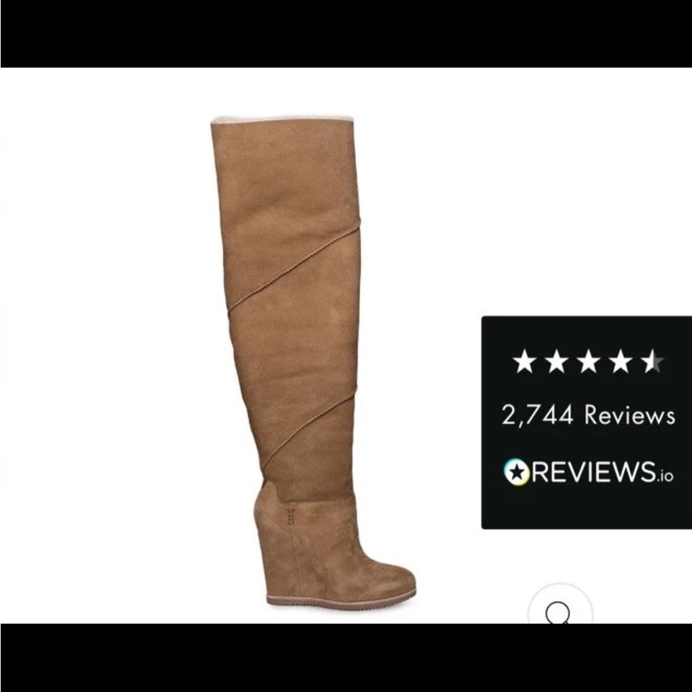 UGG Brown Over-the-Knee Boots